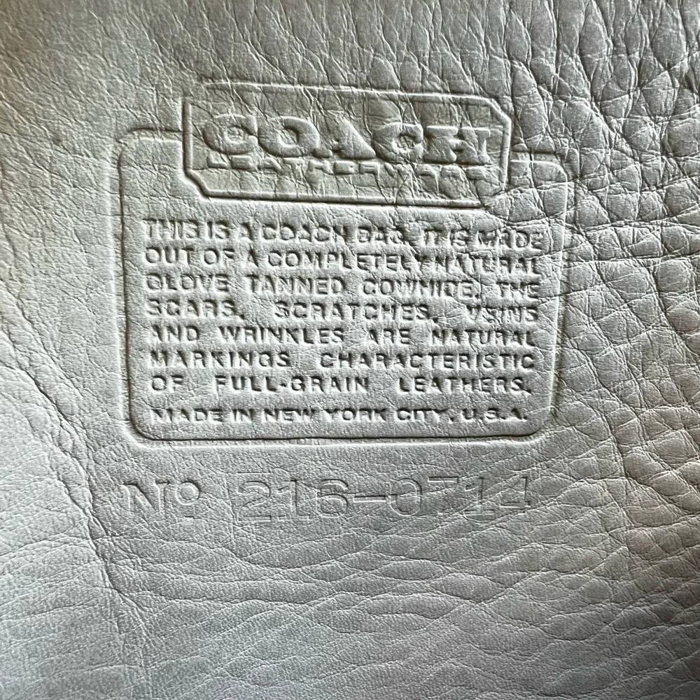 Coach authentic vintage